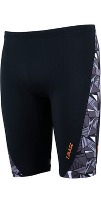 2024 Zone3 Männer OWS Renew Swim Jammers SW23MOWSJ122 - Black / Grau